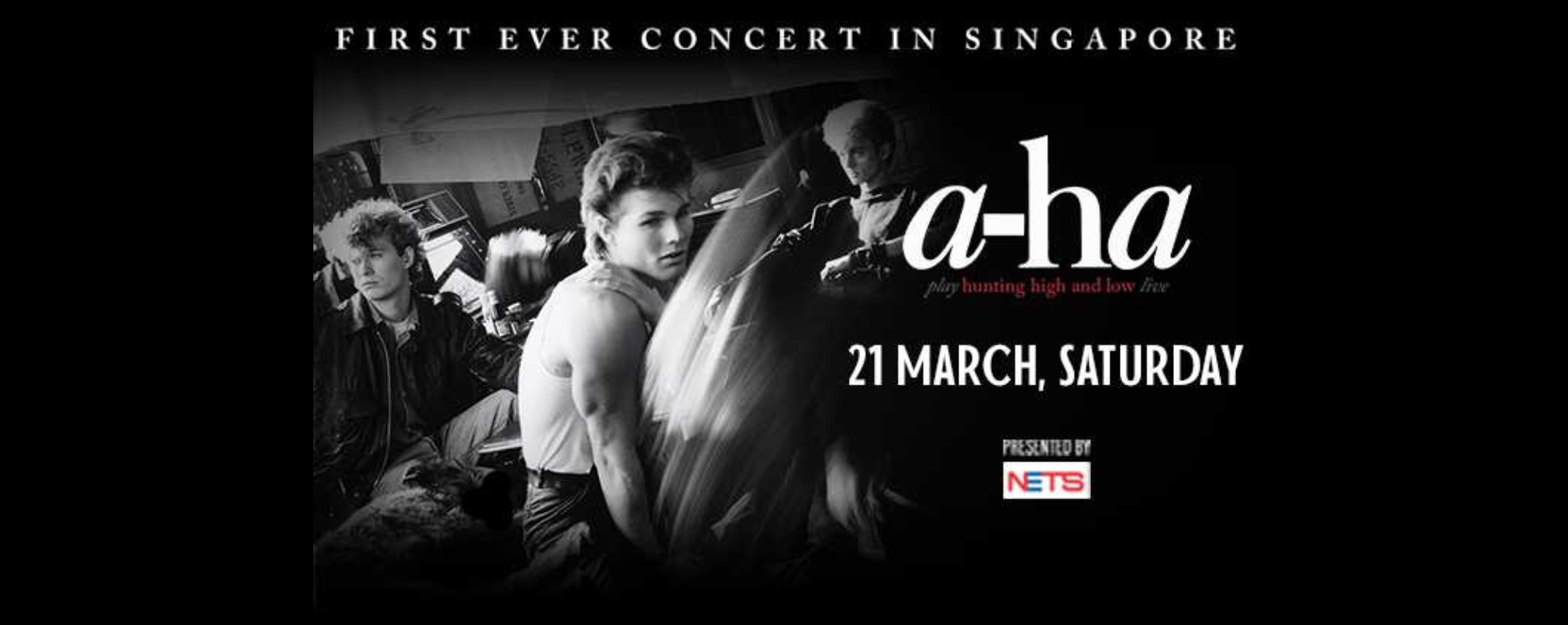 [CANCELLED] A-ha hunting high and low tour